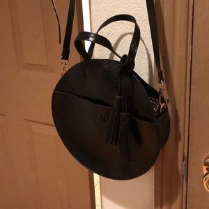 Round Anthropologie purse or cross body